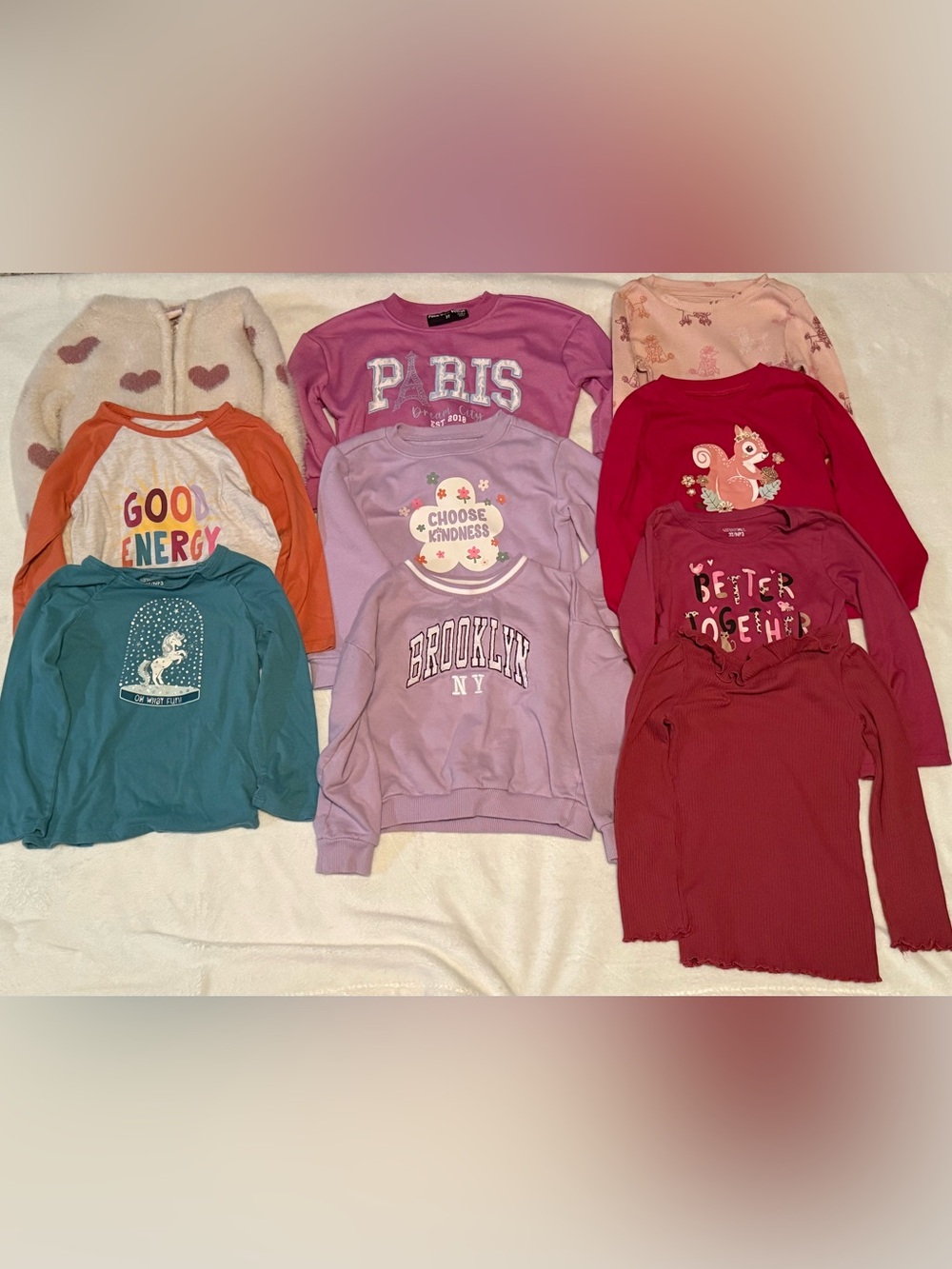 Girl’s 3T Sweater/Long Sleeve Bundle